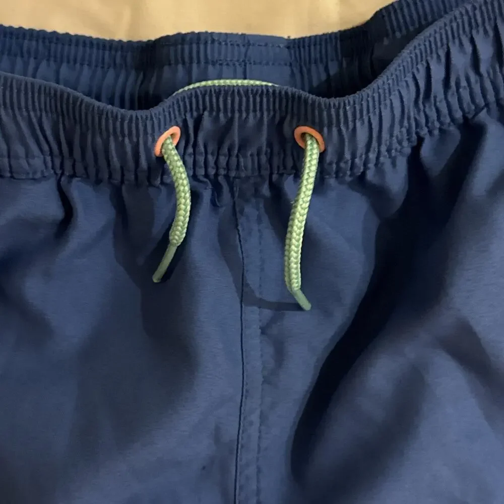 Vineyard Vines Fan Pamled Pieced Lined Chappy Beach Summer Swimtrunk Boys Medium